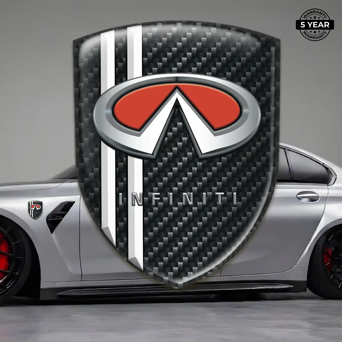 Infiniti Silicone Badge Exterior Luxe
