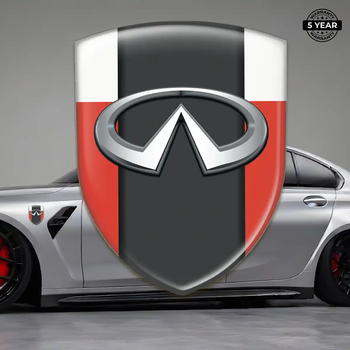 Infiniti Silicone Badge Interior Elegance