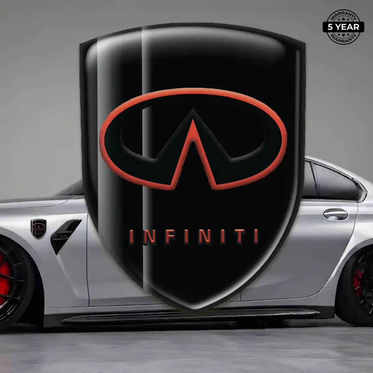 Infiniti Silicone Badge Interior Luxe
