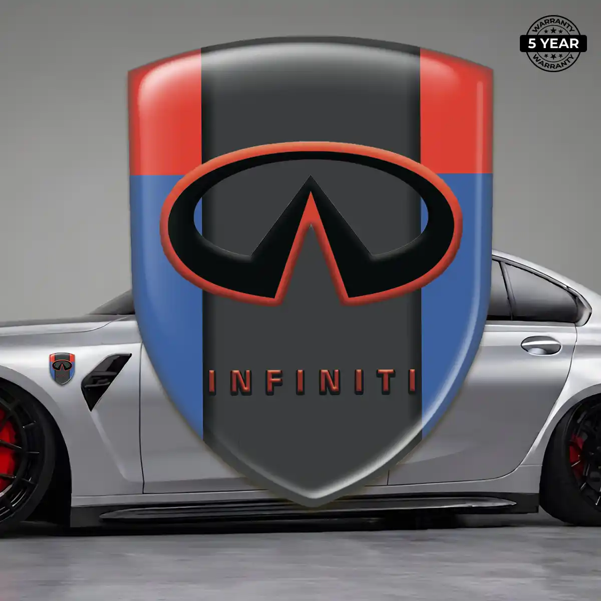 Infiniti Silicone Badge Performance Style