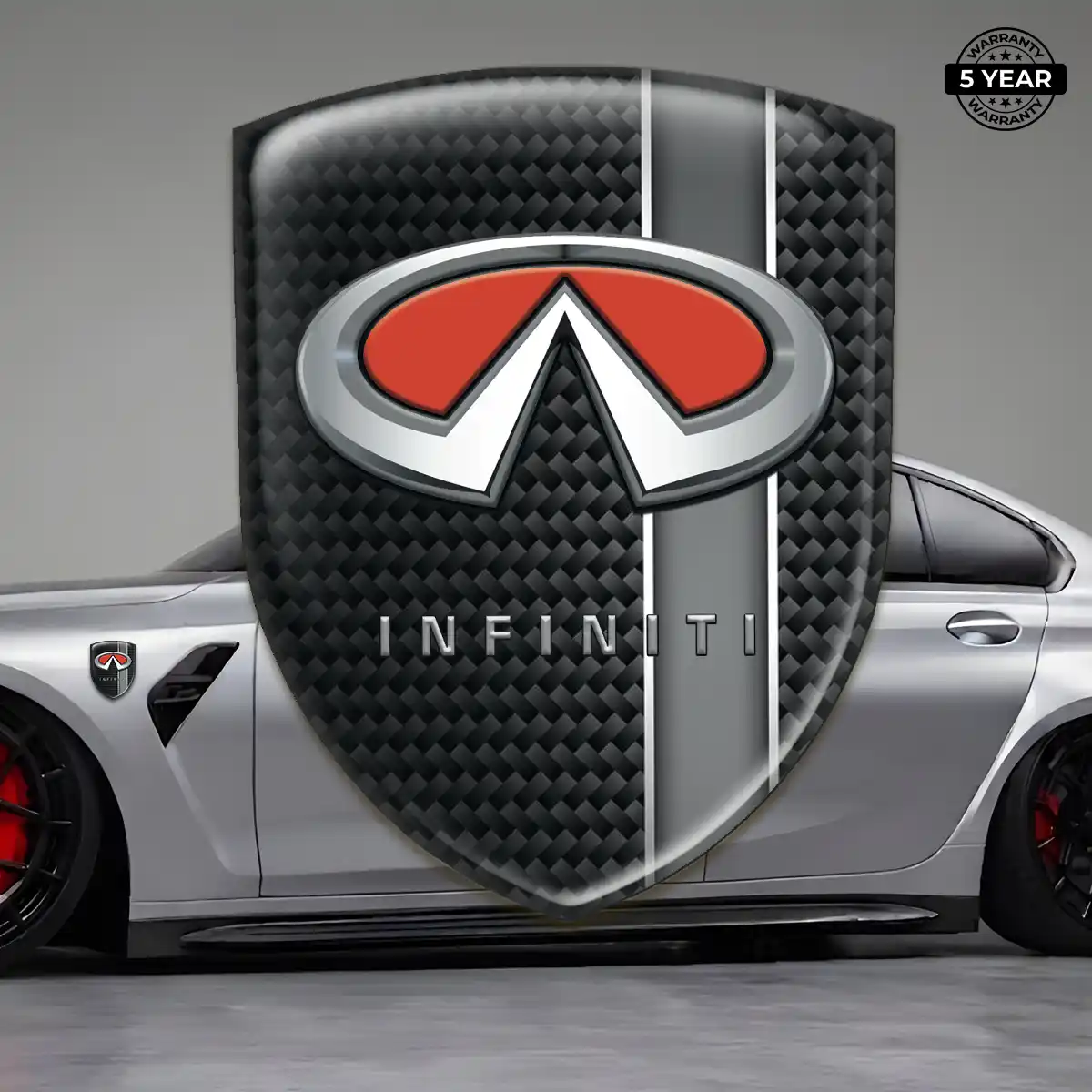 Infiniti Silicone Badge Prestige Line