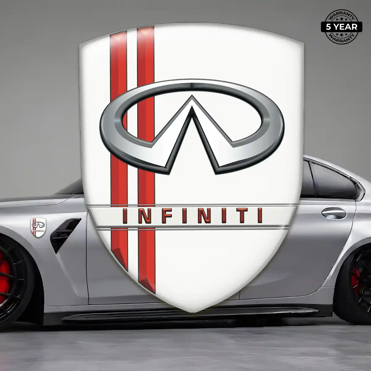 Infiniti Silicone Badge Prime Quality