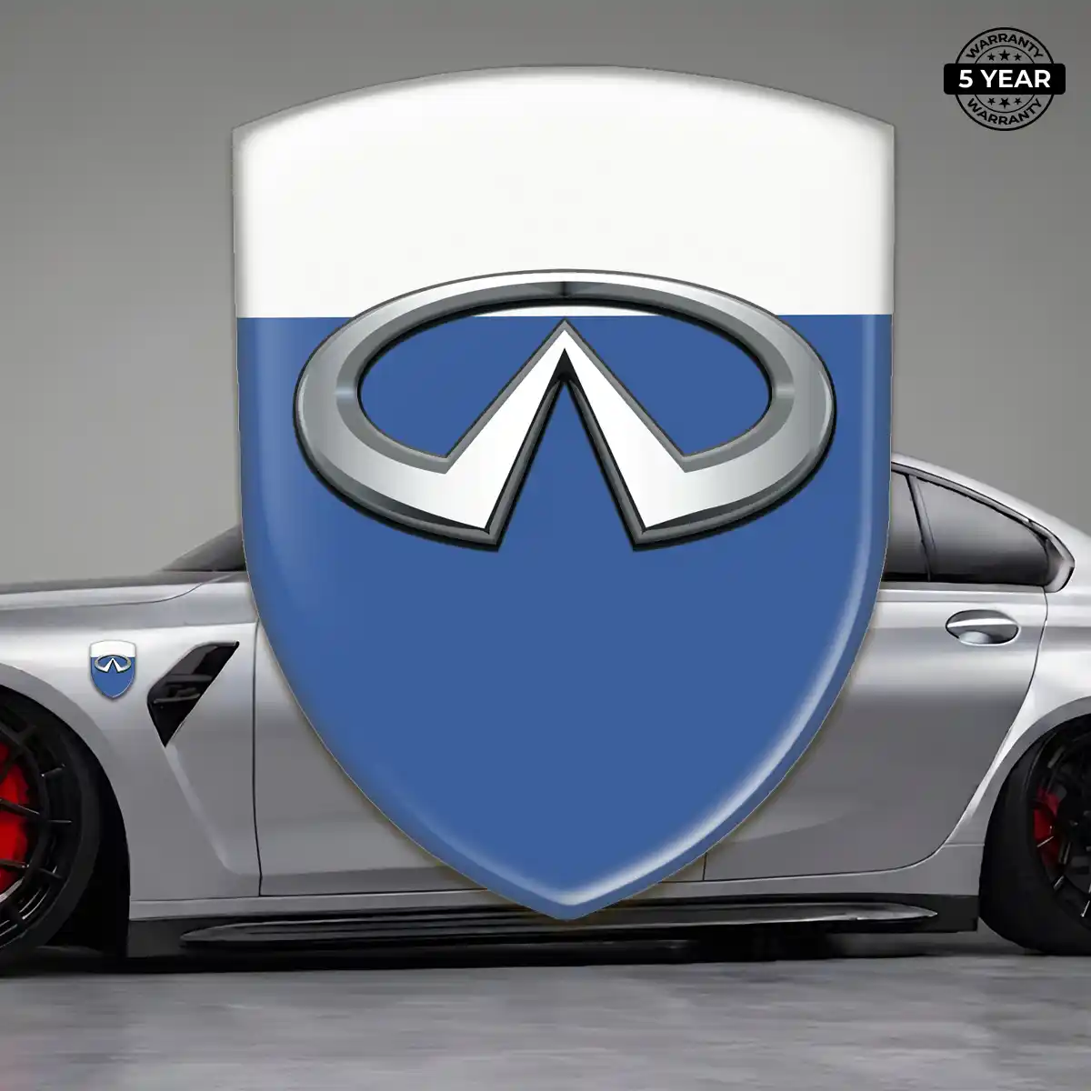Infiniti Silicone Badge Refined Design