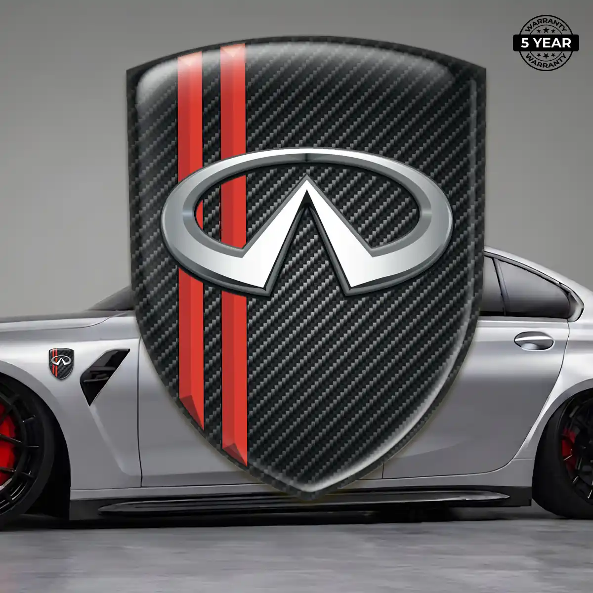 Infiniti Silicone Badge Signature Grade