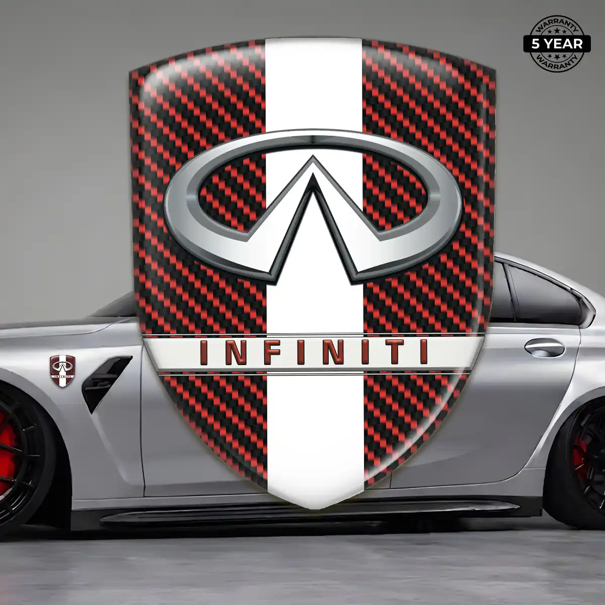 Infiniti Silicone Badge Street Tuning