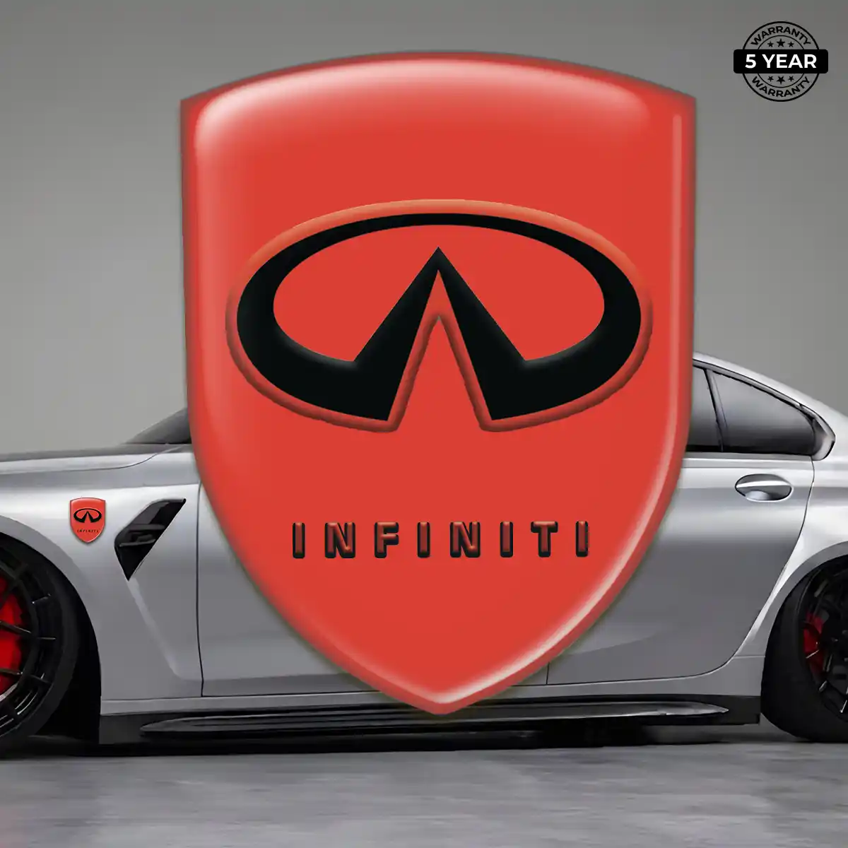 Infiniti Silicone Badge Superior Craft