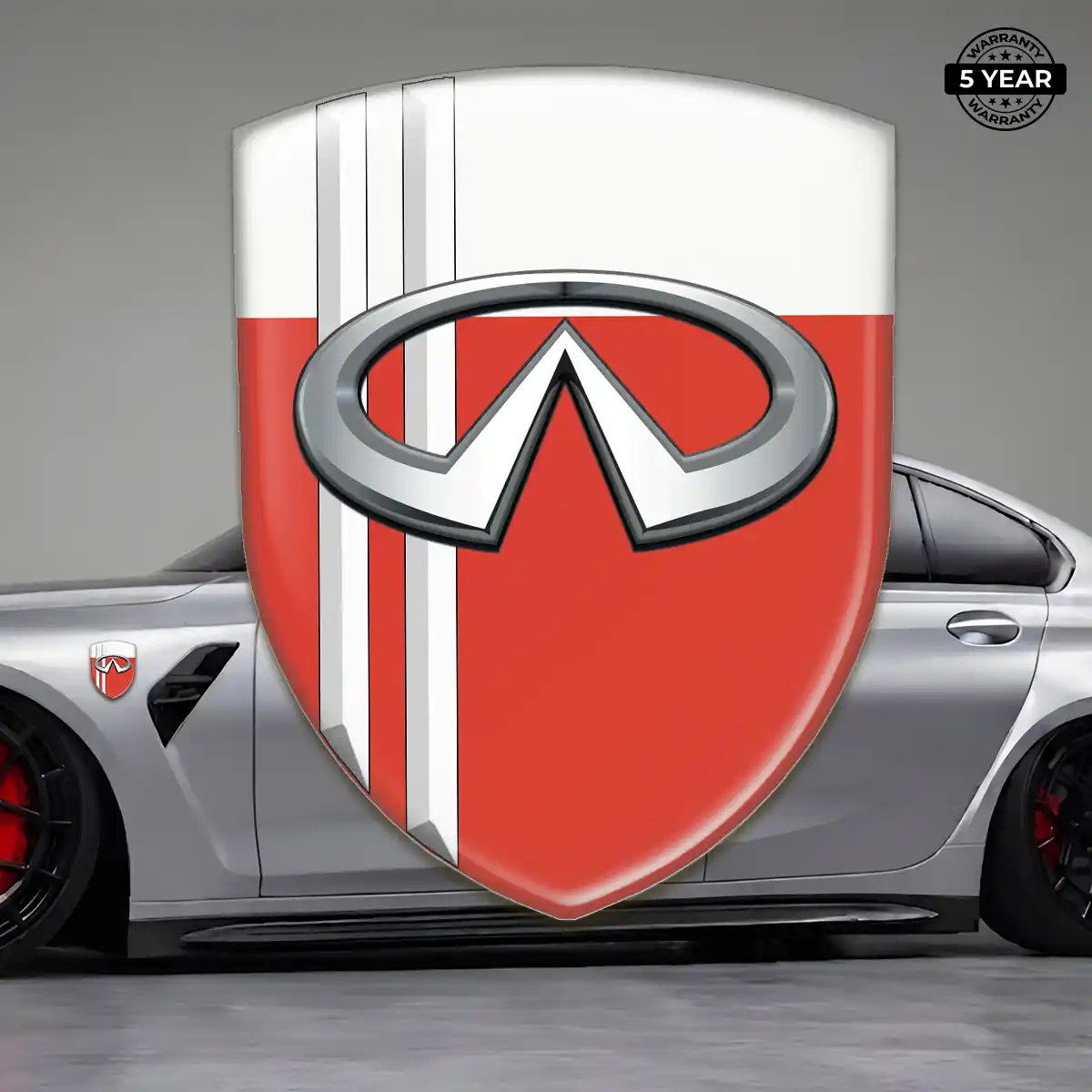 Infiniti Silicone Emblem Cabin Style