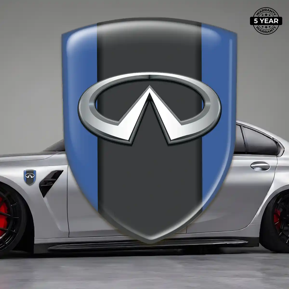 Infiniti Silicone Emblem Elite Finish