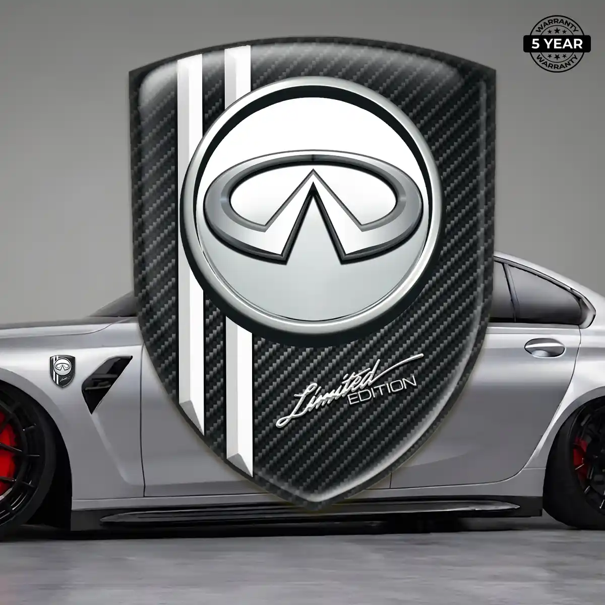 Infiniti Silicone Emblem Exterior Luxe