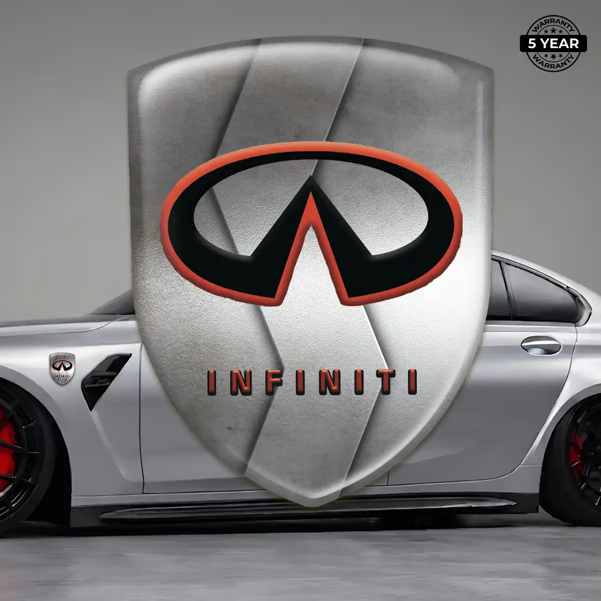 Infiniti Silicone Emblem Interior Elegance