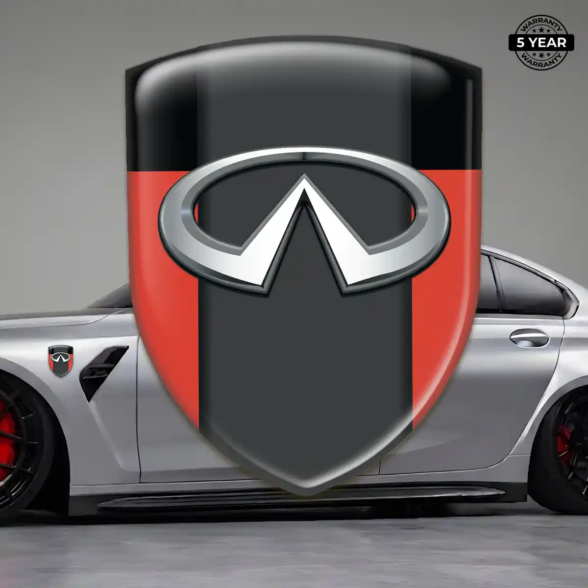 Infiniti Silicone Emblem Prime Quality