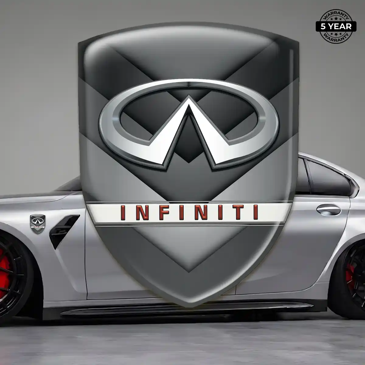 Infiniti Silicone Emblem Resin Elite