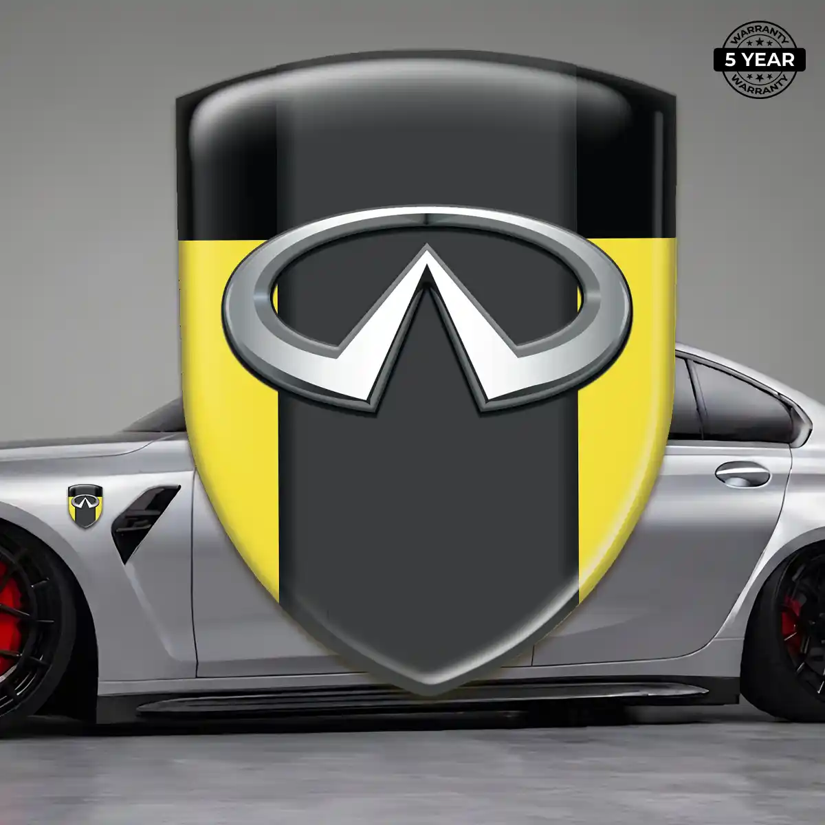 Infiniti Silicone Emblem Resin Luxe