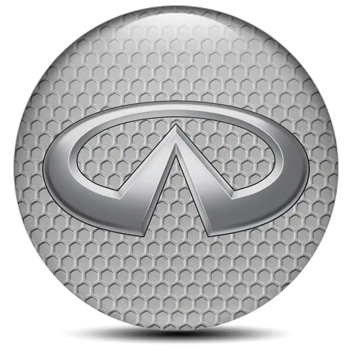 Infiniti Silicone Emblem Self-Adhesive Sleek Style