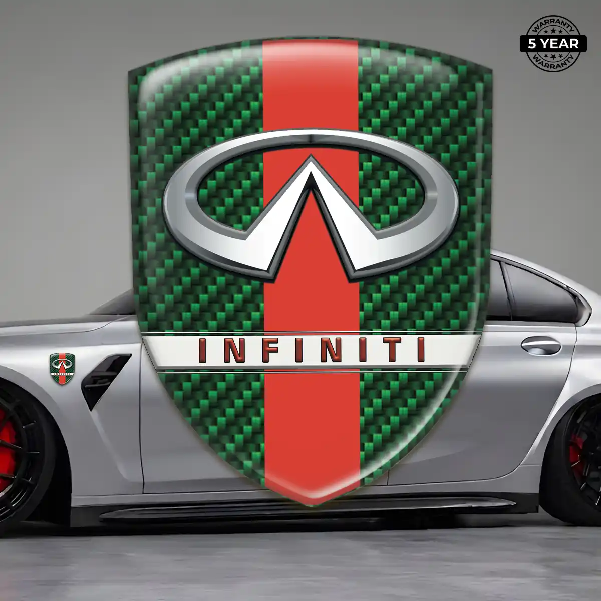 Infiniti Silicone Sticker Auto Tuning