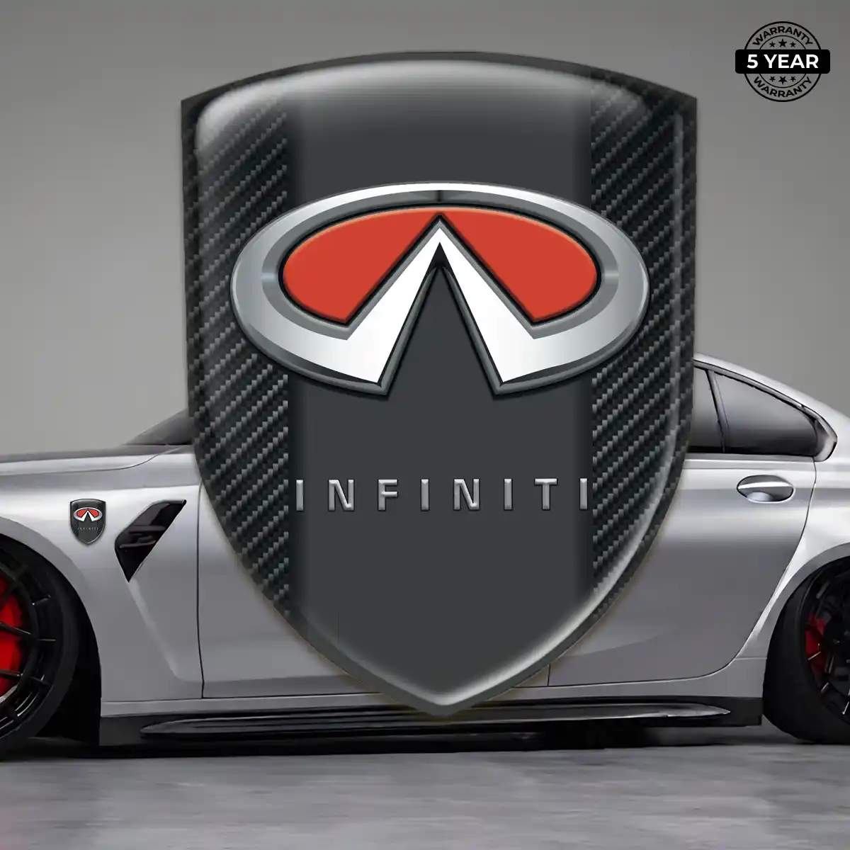 Infiniti Silicone Sticker Deluxe Edition