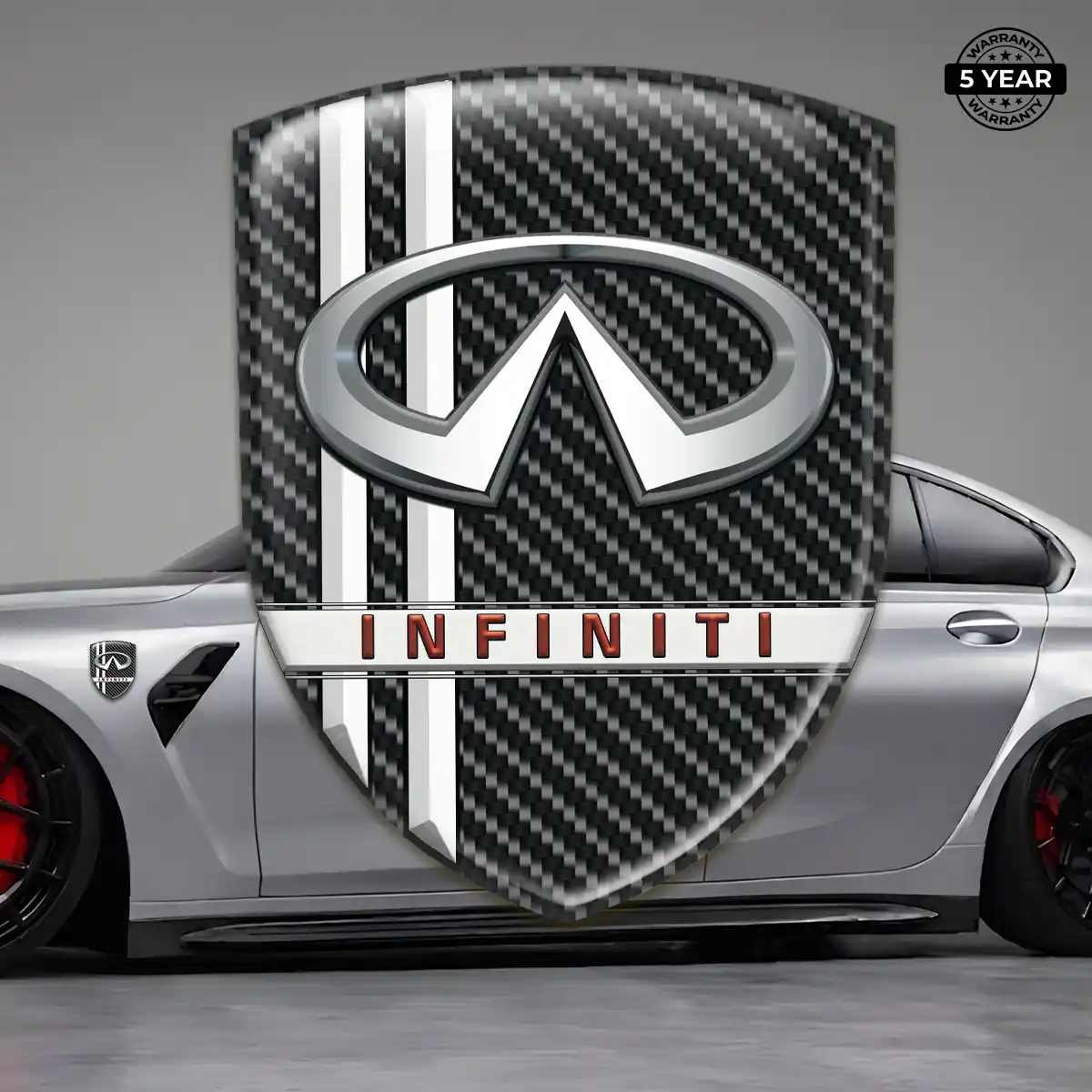Infiniti Silicone Sticker Exterior Luxe