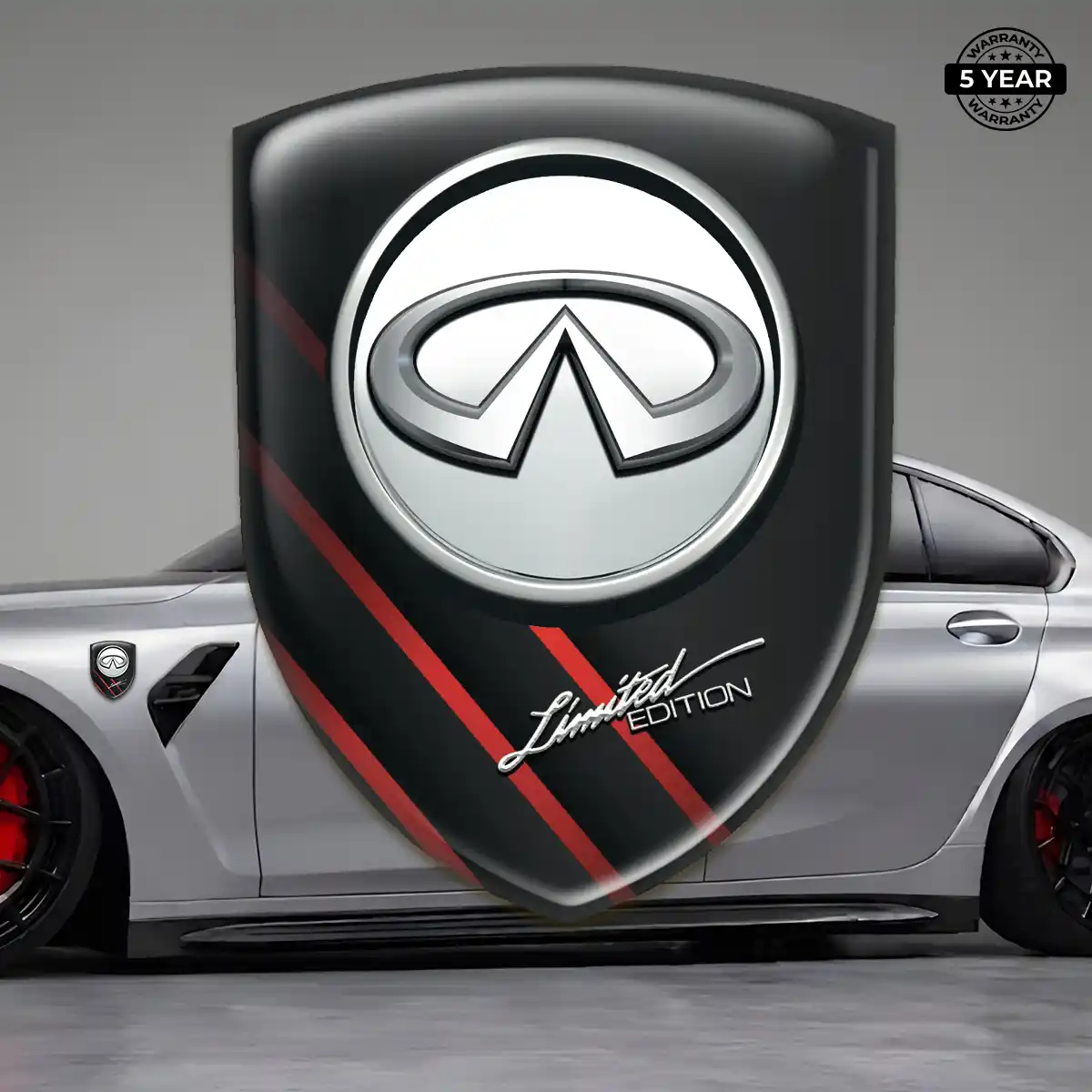 Infiniti Silicone Sticker Performance Style
