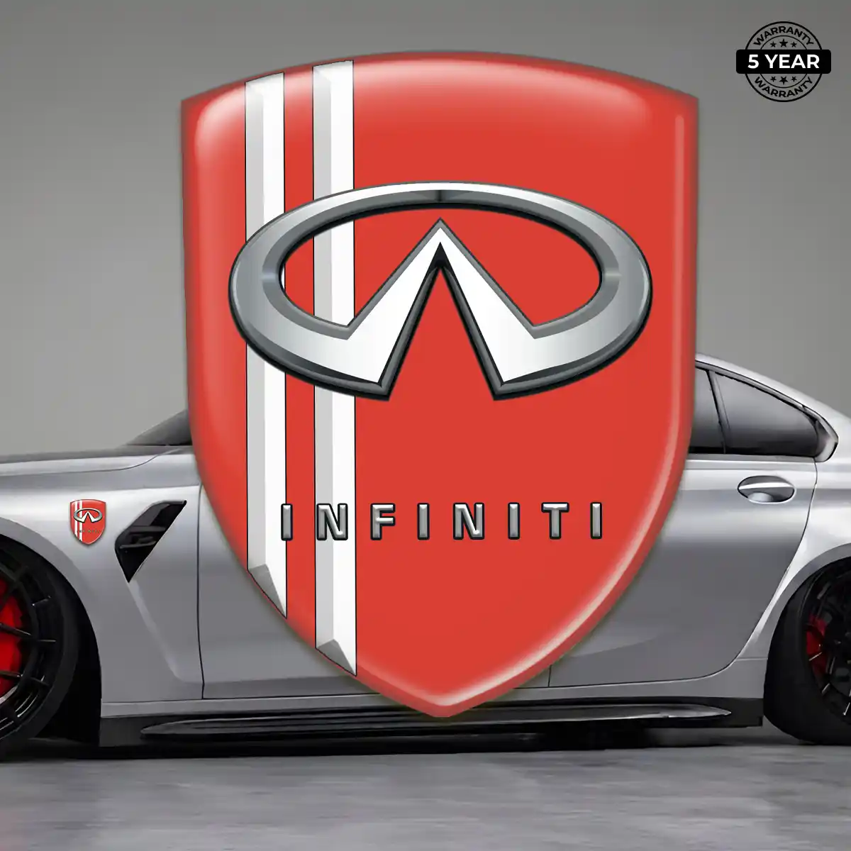 Infiniti Silicone Sticker Prestige Line