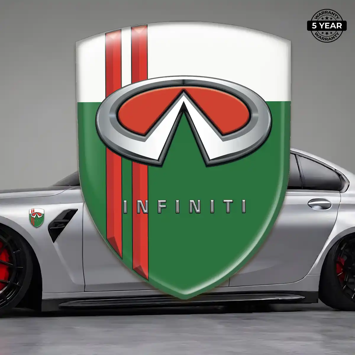Infiniti Silicone Sticker Prime Quality