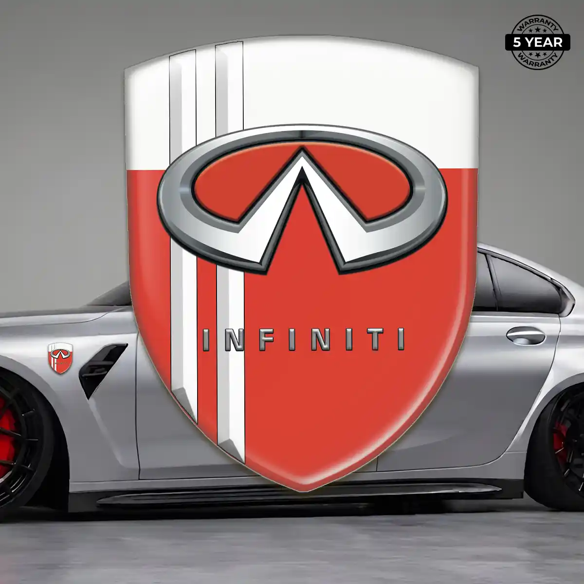 Infiniti Silicone Sticker Resin Luxe
