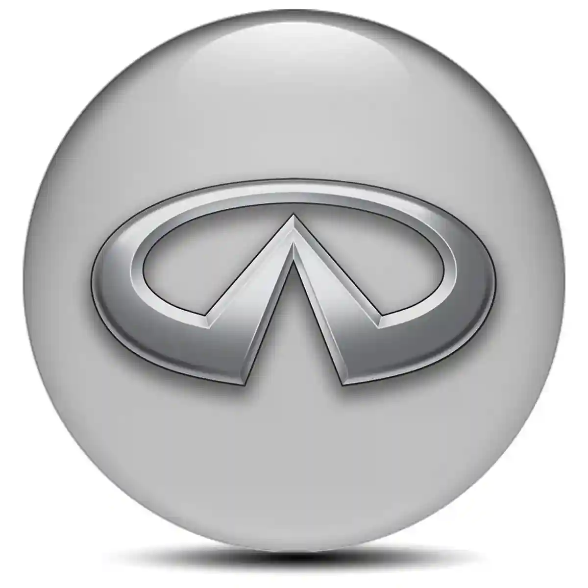 Infiniti Silicone Sticker Sleek Style