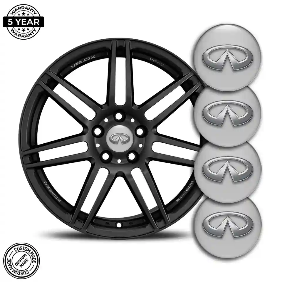 Infiniti Silicone Sticker Sleek Style
