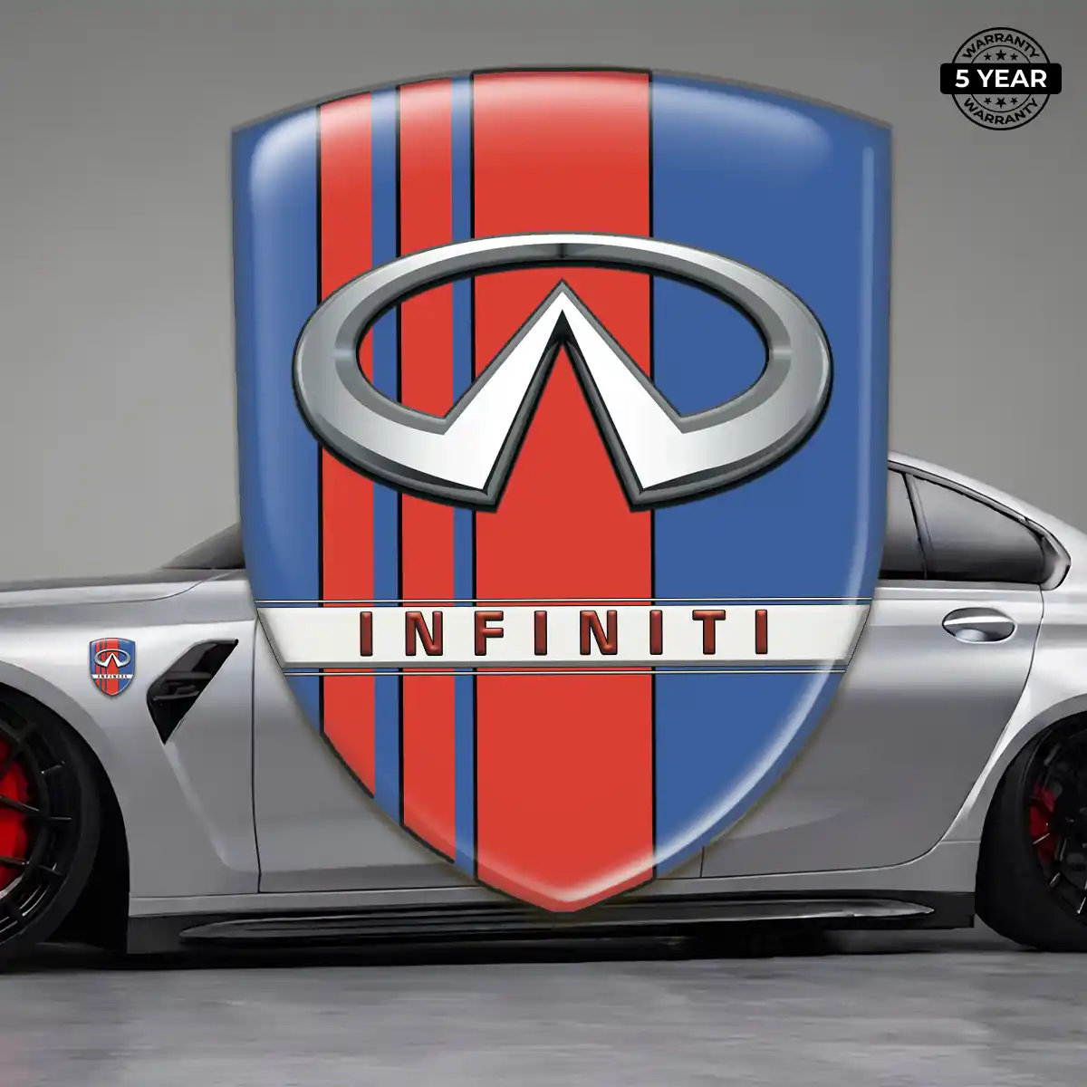 Infiniti Silicone Sticker Street Tuning