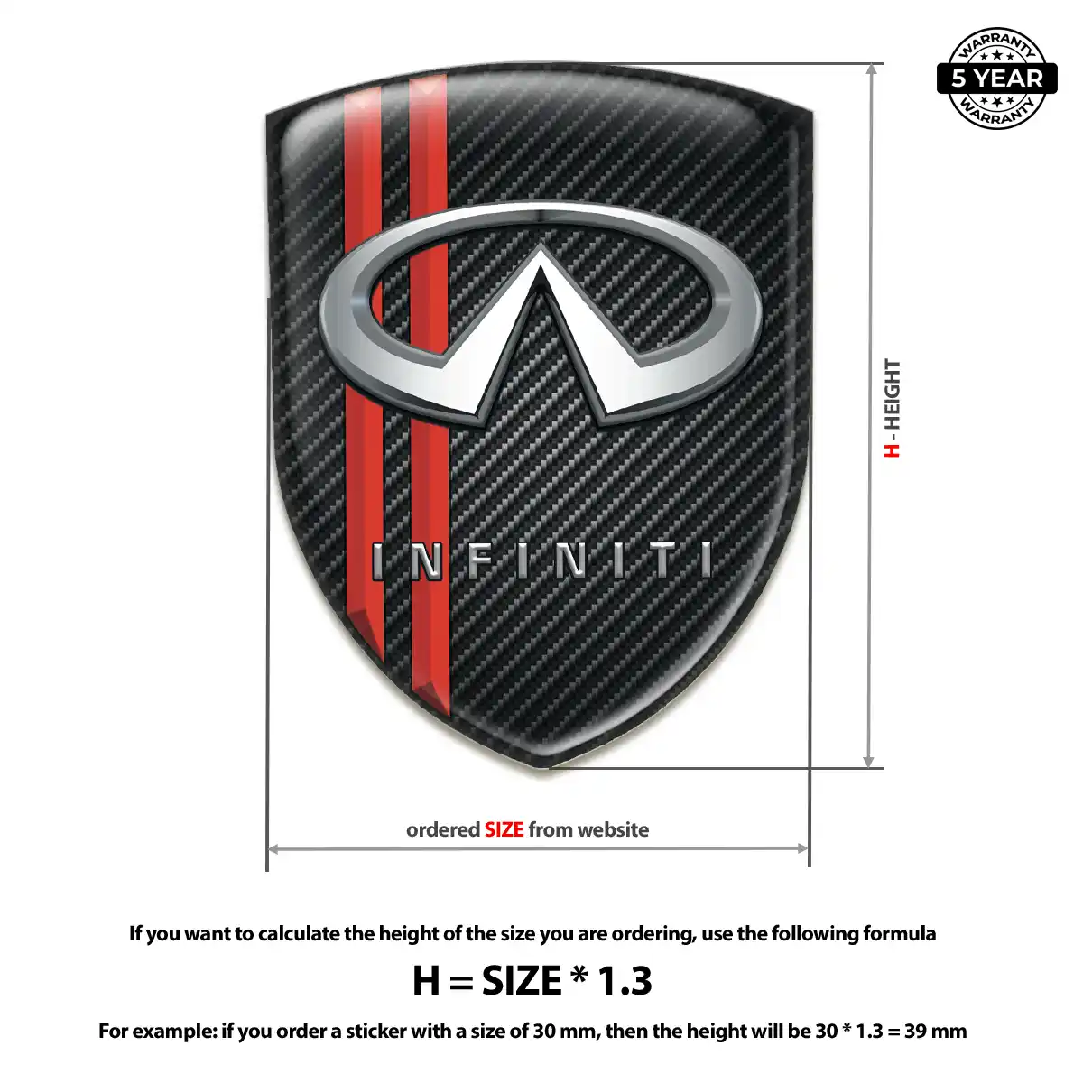 Infiniti Sticker Elite Edition
