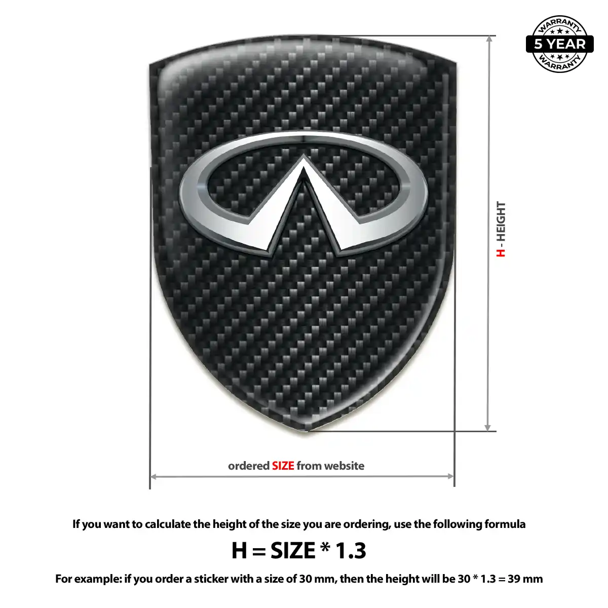 Infiniti Sticker Exclusive Series