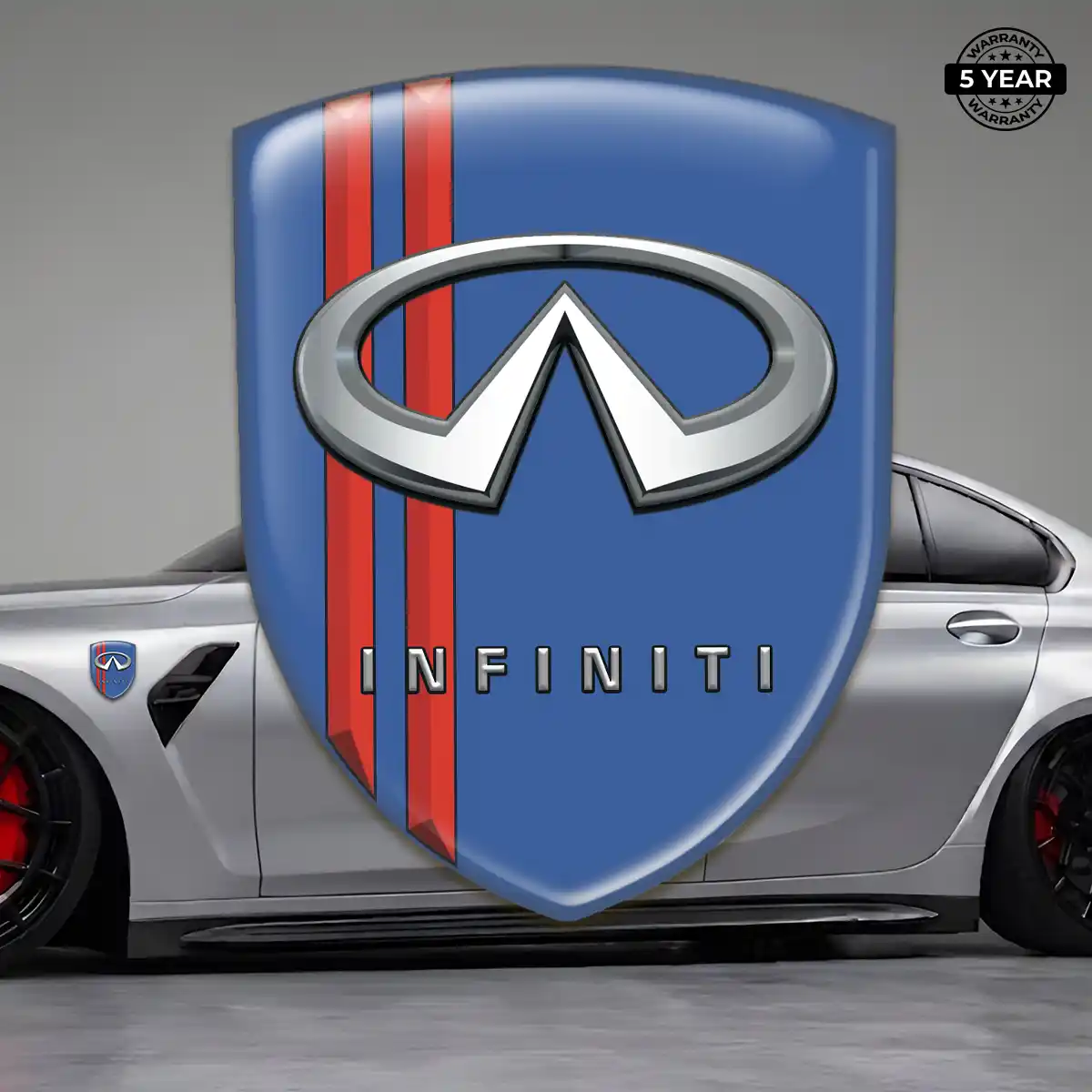 Infiniti Sticker Resin Luxe