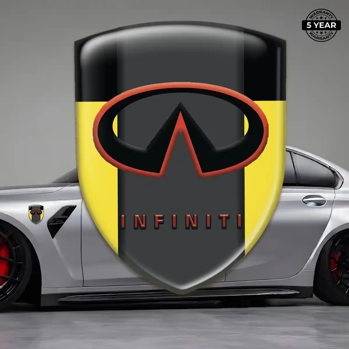 Infiniti Vehicle Logo Sticker Cabin Style