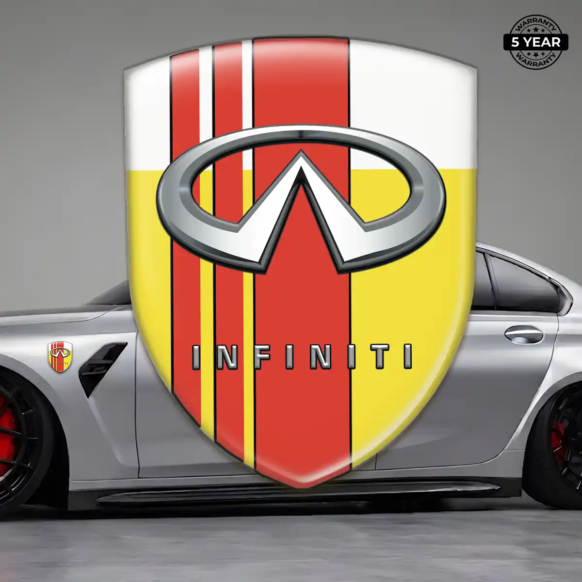 Infiniti Vehicle Logo Sticker Exterior Luxe