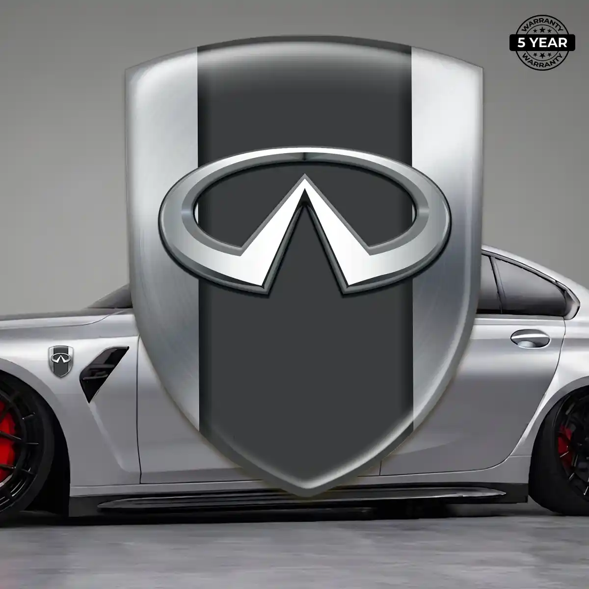 Infiniti Vehicle Logo Sticker Interior Luxe