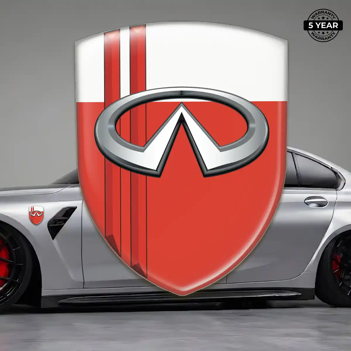 Infiniti Vehicle Logo Sticker Refined Design