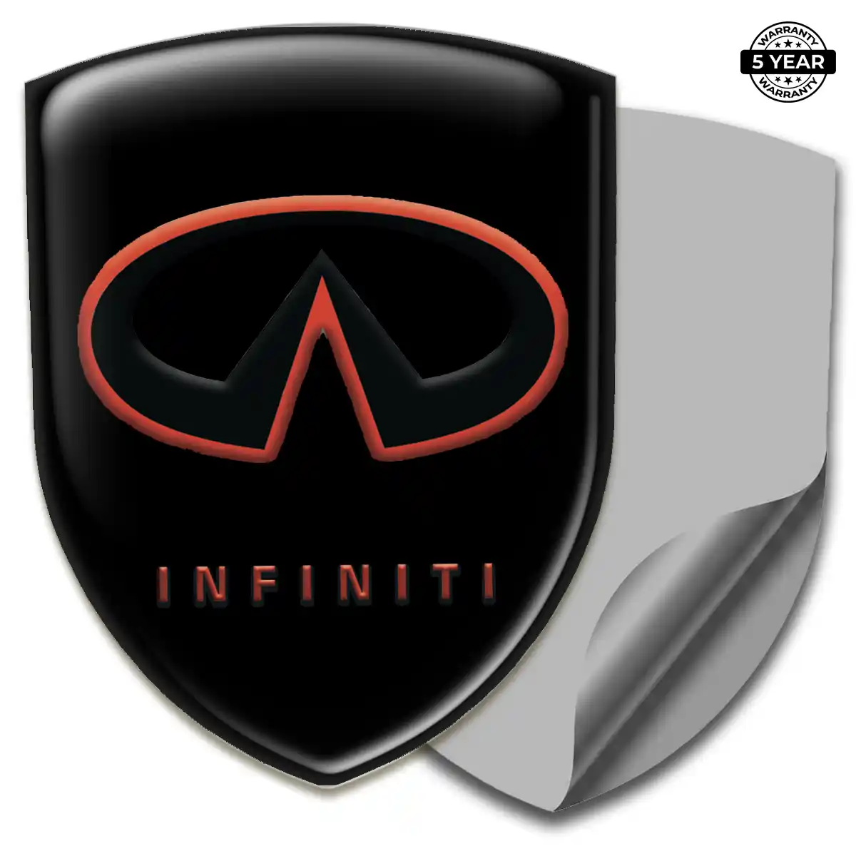 Infiniti Vehicle Logo Sticker Resin Elite
