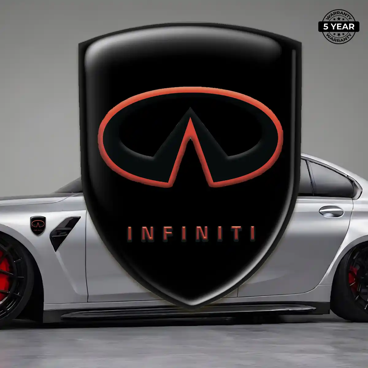 Infiniti Vehicle Logo Sticker Resin Elite