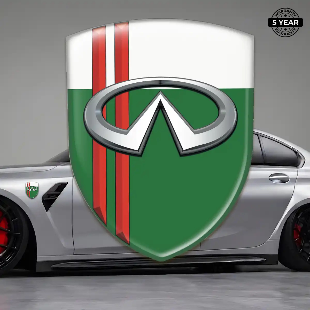 Infiniti Vehicle Logo Sticker Resin Luxe