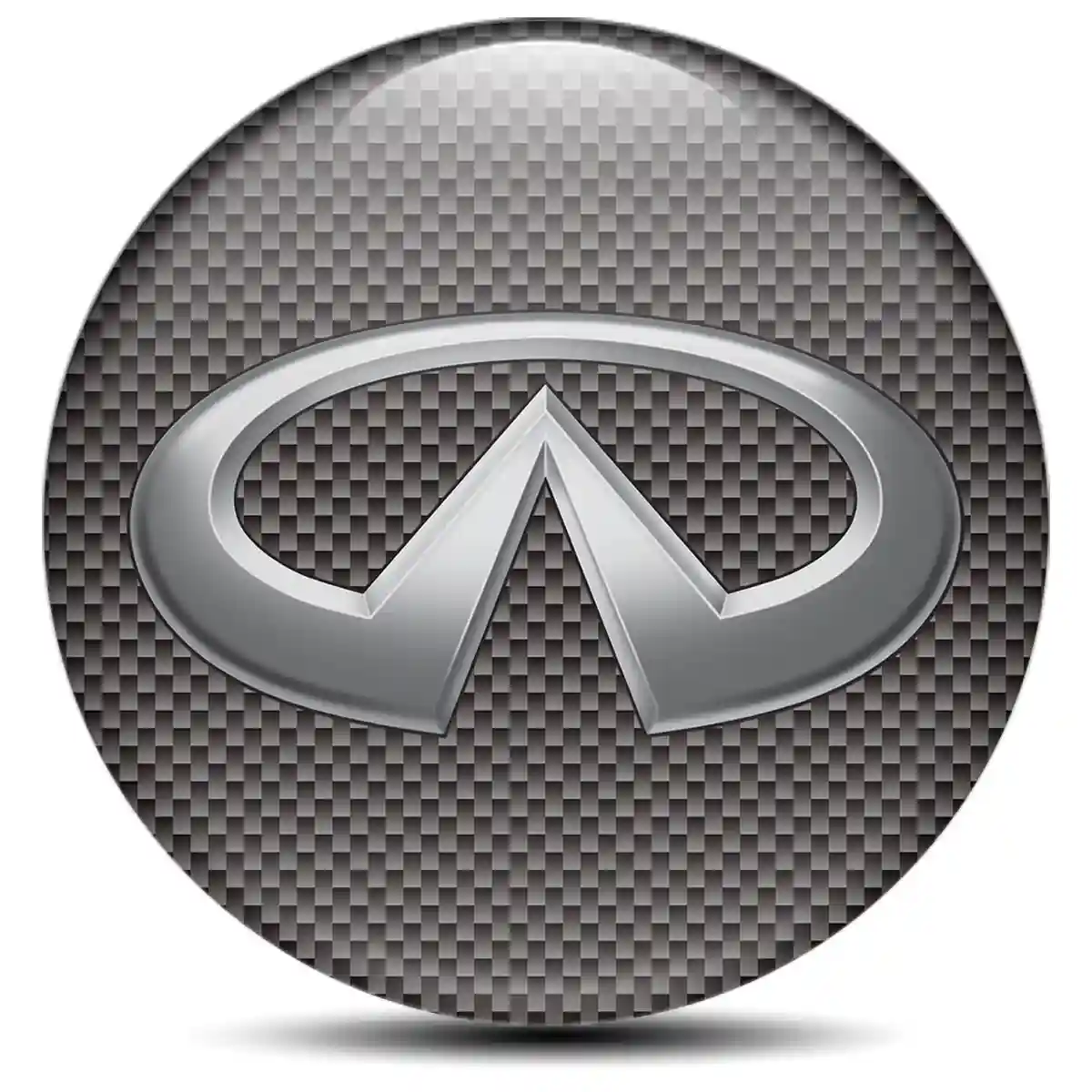 Infiniti Wheel Emblem Self-Adhesive Sleek Style