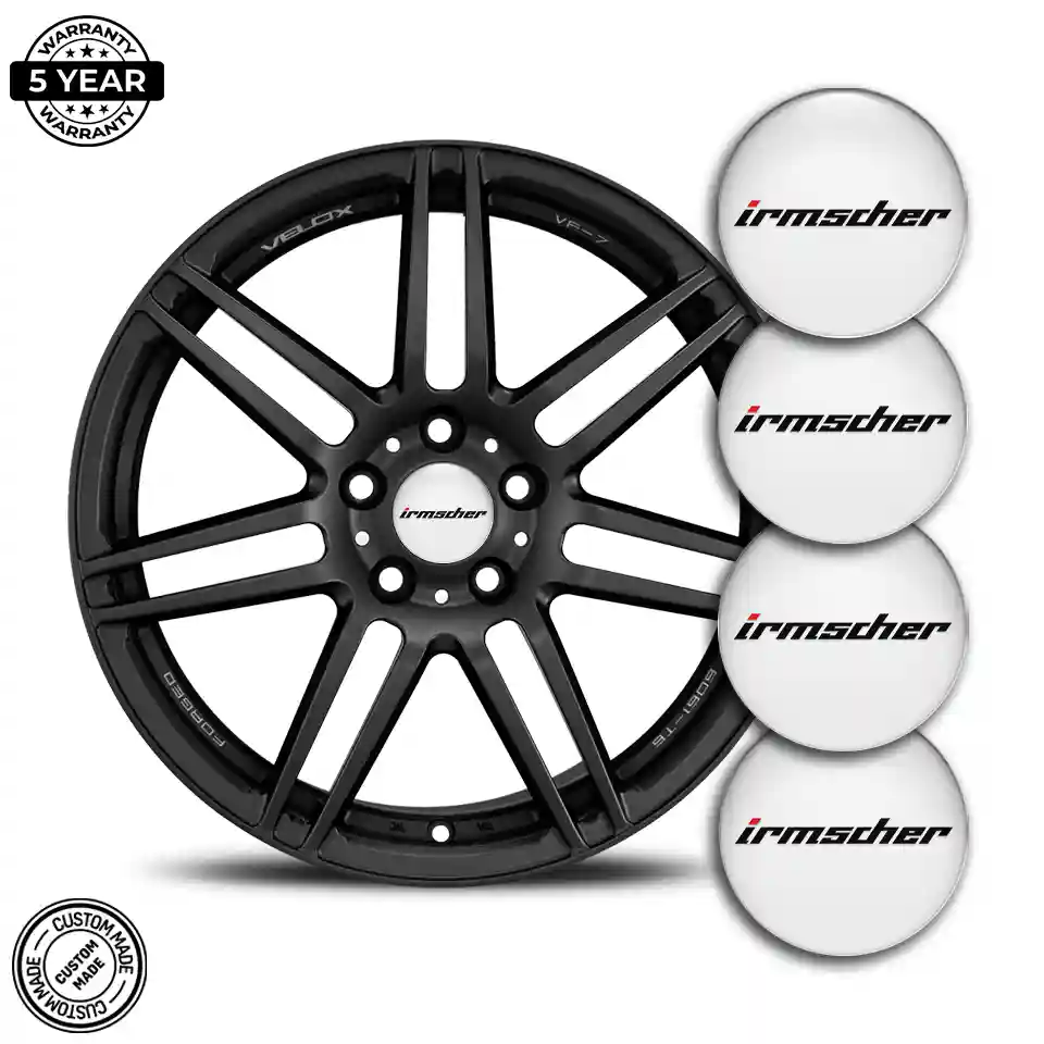 Irmsher Domed Sticker Sleek Style