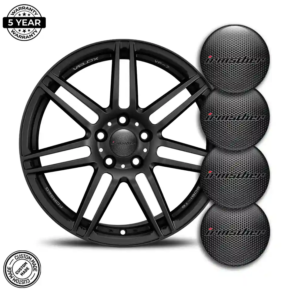 Irmsher Logo Silicone Badge Sleek Style