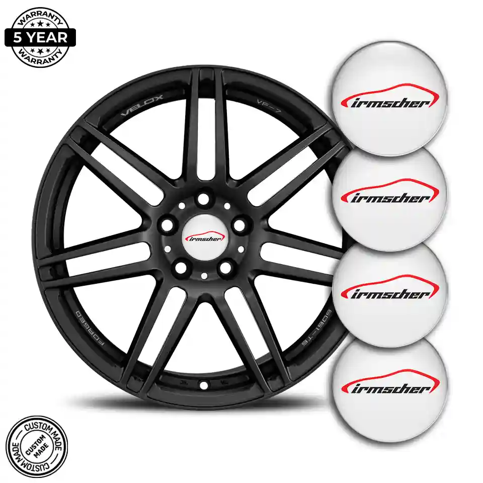 Irmsher Silicone Emblem Self-Adhesive Sleek Style