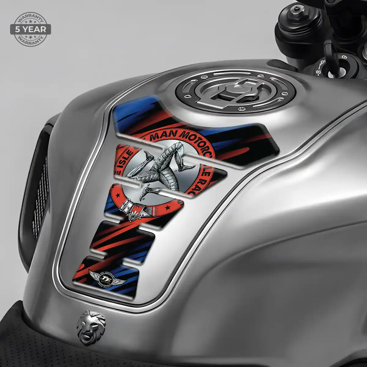 Isle of MAN 3D Domed Tank Pad Elite Finish