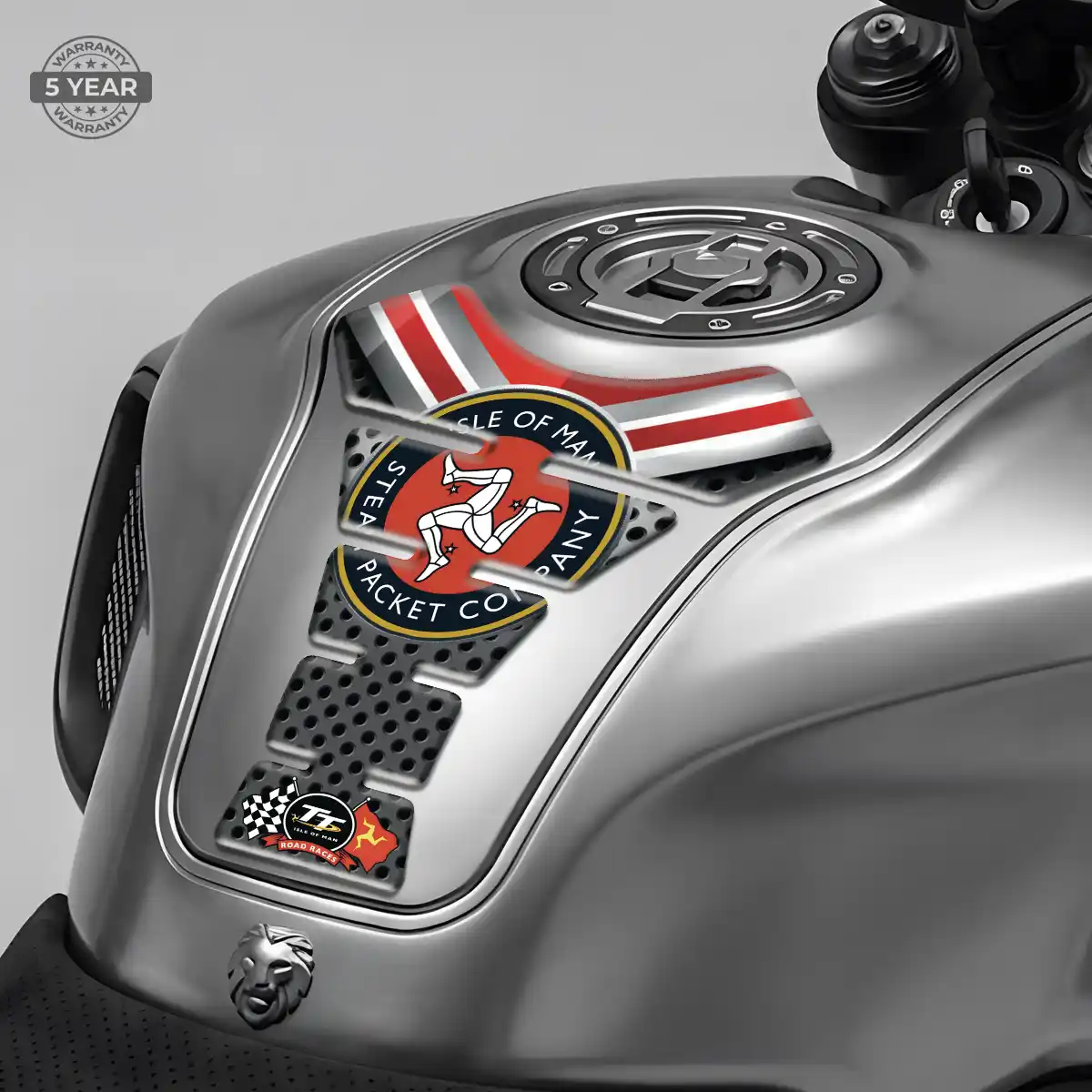 Isle of MAN 3D Domed Tank Pad Prestige Line