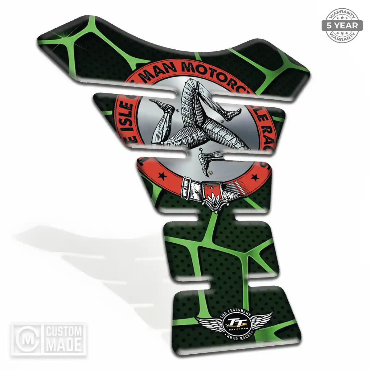 Isle of MAN 3D Gel Tank Pad Exclusive Series