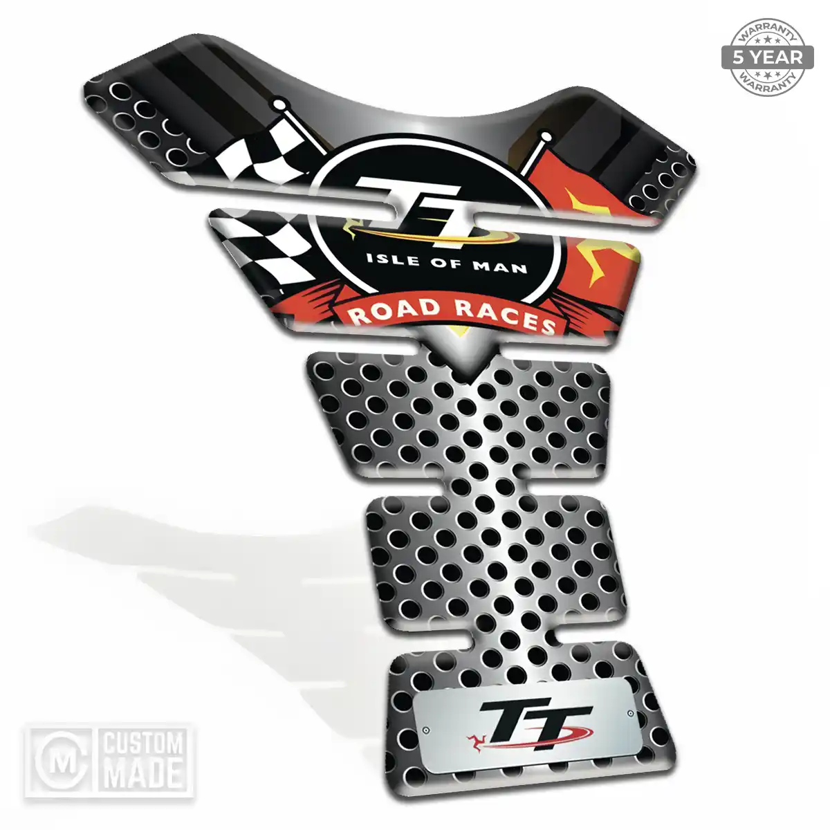 Isle of MAN Domed Tank Pad Signature Grade