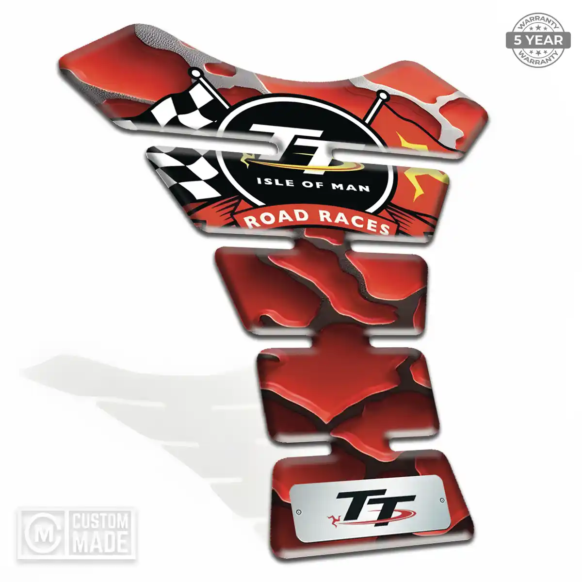 Isle of MAN Domed Tank Protector Elite Finish