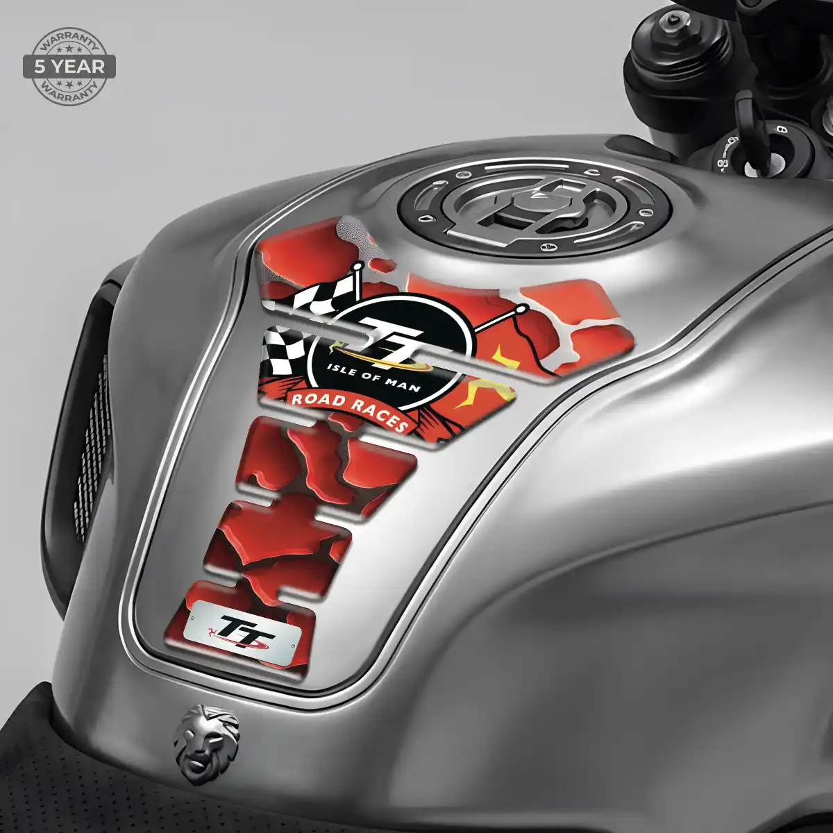 Isle of MAN Domed Tank Protector Elite Finish