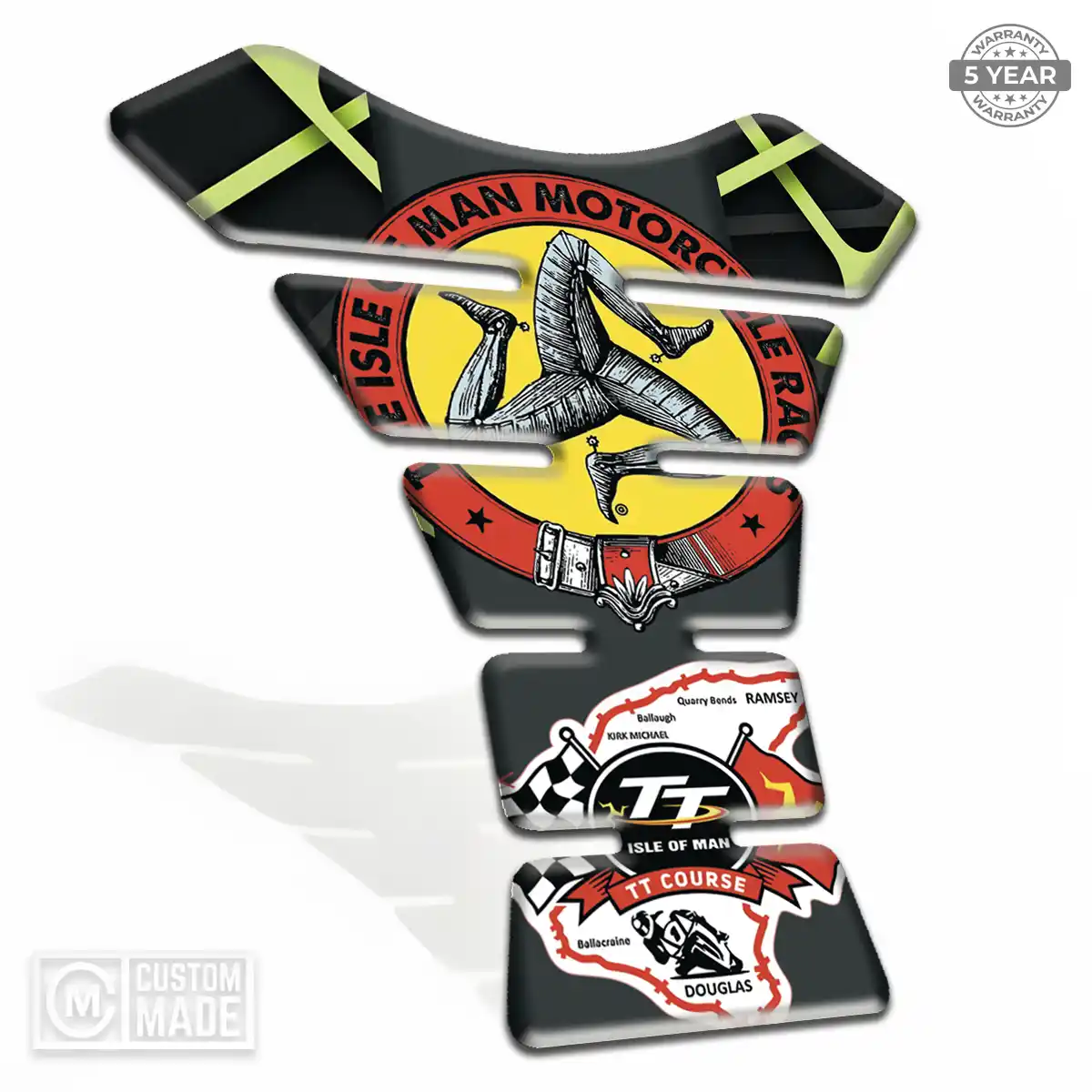 Isle of MAN Fuel Tank Pad Elite Finish