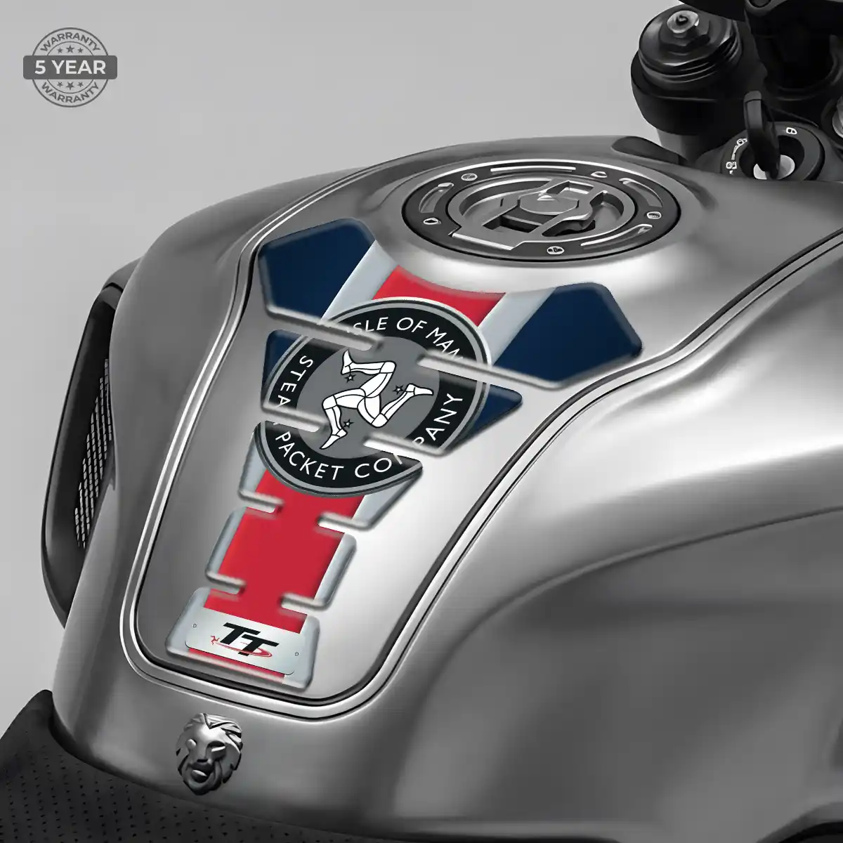 Isle of MAN Fuel Tank Protector Elite Finish